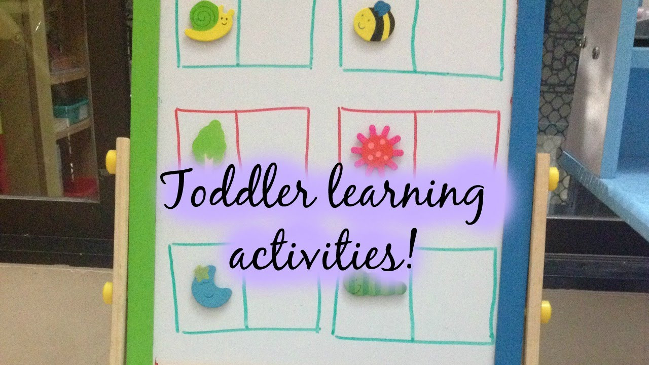 Learning Crafts For Toddlers
 Toddler Learning Activities with Free printables 14 02