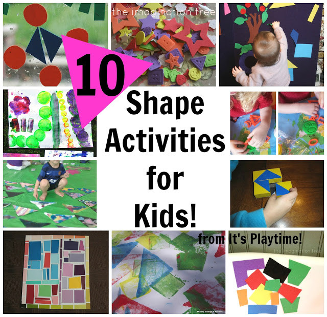 Learning Crafts For Toddlers
 10 Shape Learning Activities for Kids [It s Playtime