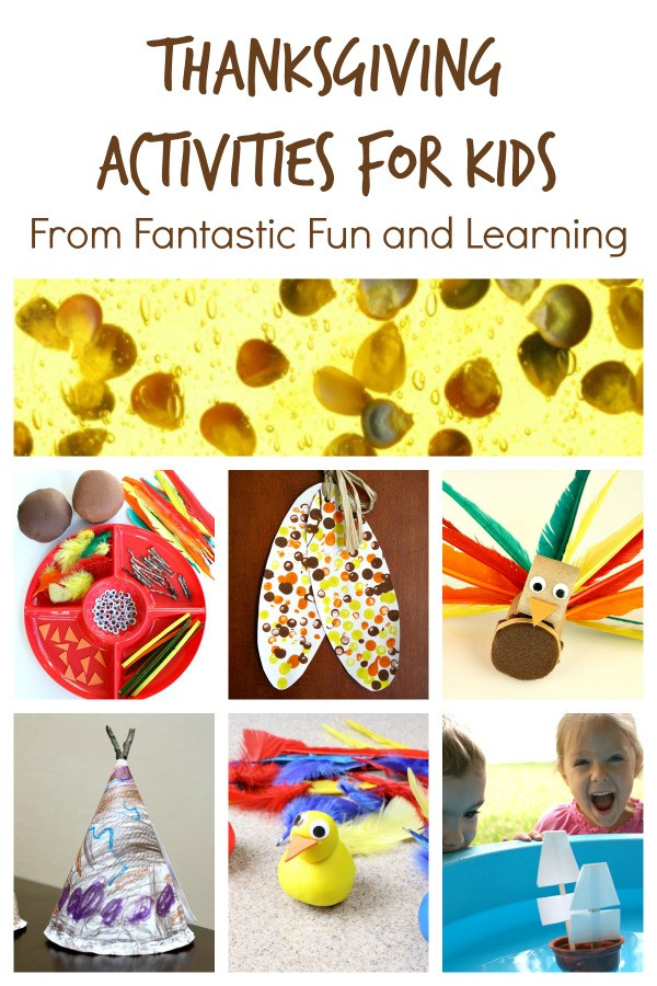 Learning Crafts For Toddlers
 Thanksgiving Activities for Kids Fantastic Fun & Learning