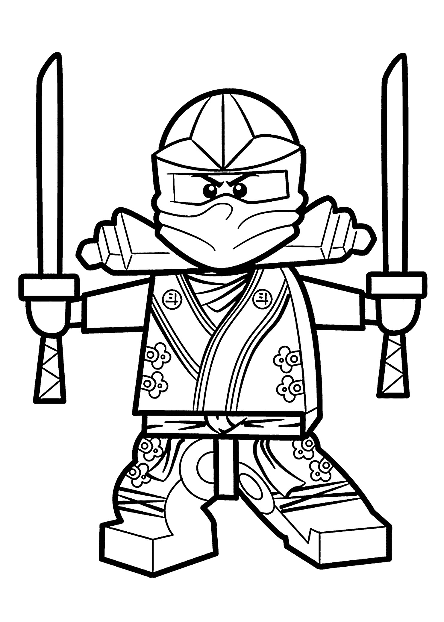 Lego Coloring Pages For Boys
 Free Printable Lego Ninjago Coloring Pages Coloring Home