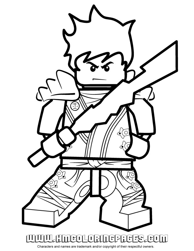 Lego Coloring Pages For Boys
 New Ninjago Coloring Pages