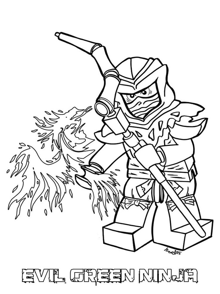 Lego Coloring Pages For Boys
 Lego Ninjago coloring pages Free Printable Lego Ninjago