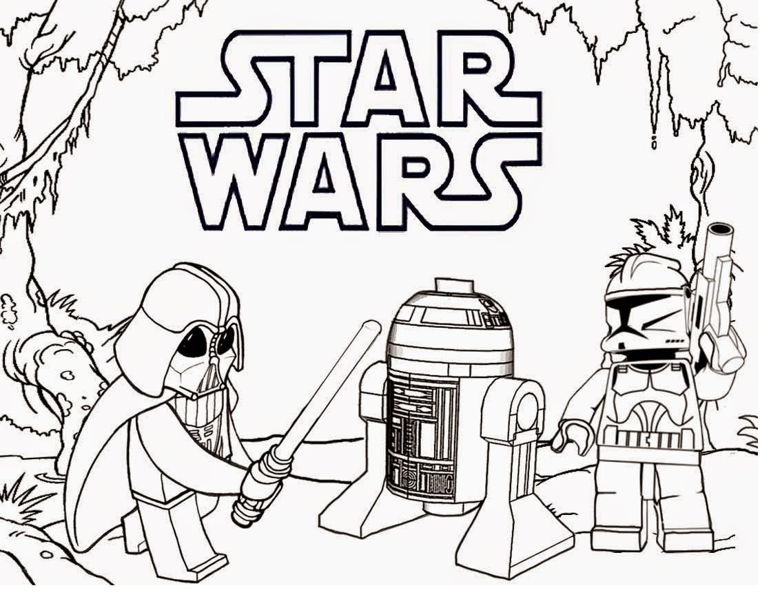 Lego Coloring Pages For Boys
 star wars lego coloring pages
