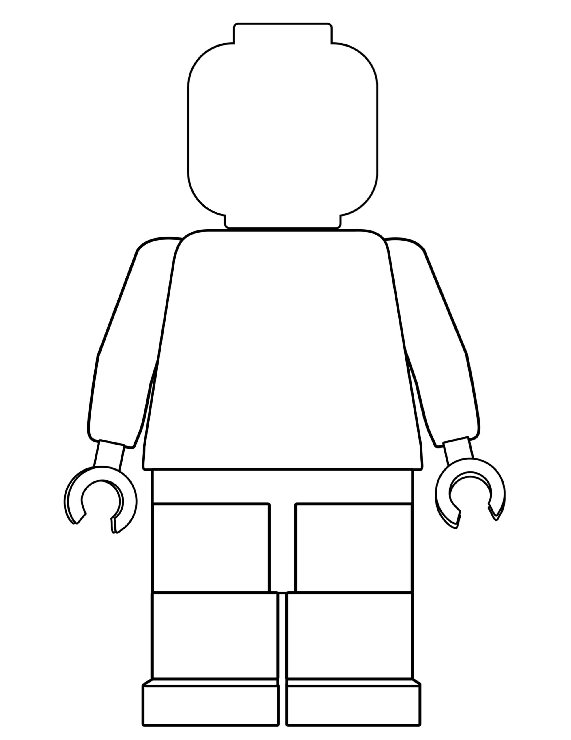 Lego Printable Coloring Pages
 Free Printable Lego Coloring Pages Paper Trail Design