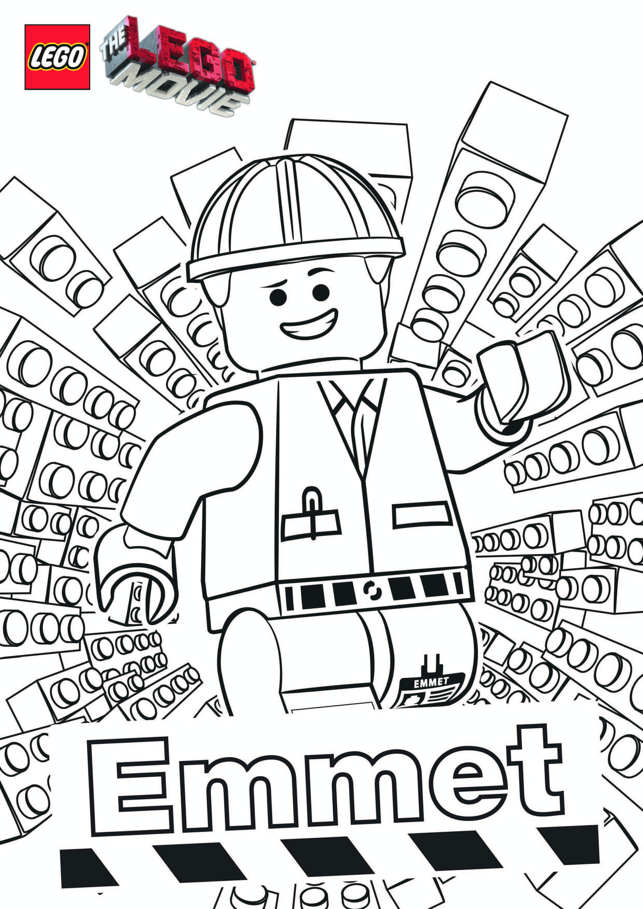 Lego Printable Coloring Pages
 The Lego Movie Free Printables Coloring Pages Activities