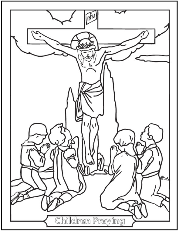 Lent Coloring Pages
 Free Printable Lent Coloring Pages