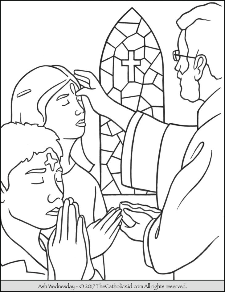 Lent Coloring Pages
 The Catholic Kid Catholic Coloring Pages and Games for