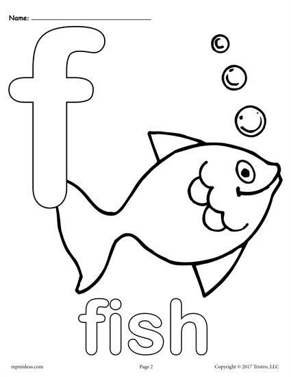 Letter D Coloring Pages For Toddlers
 Best 25 Letter f ideas on Pinterest