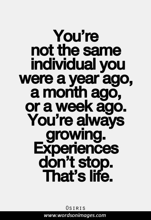 Life Experience Quotes
 Experience Life Quotes QuotesGram