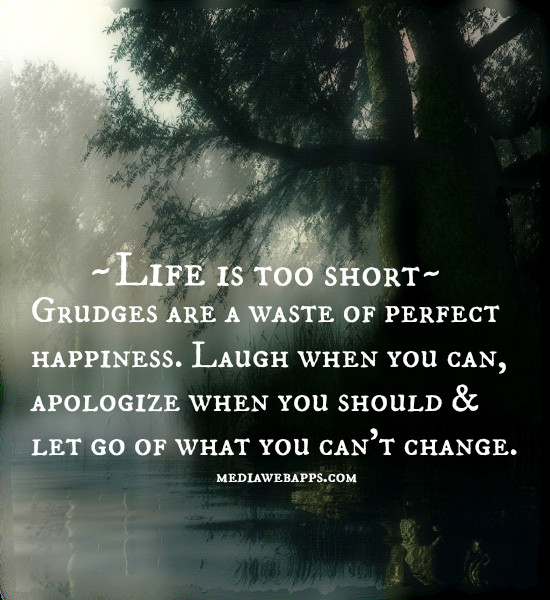 Life Is Too Short Quote
 13 September 2013
