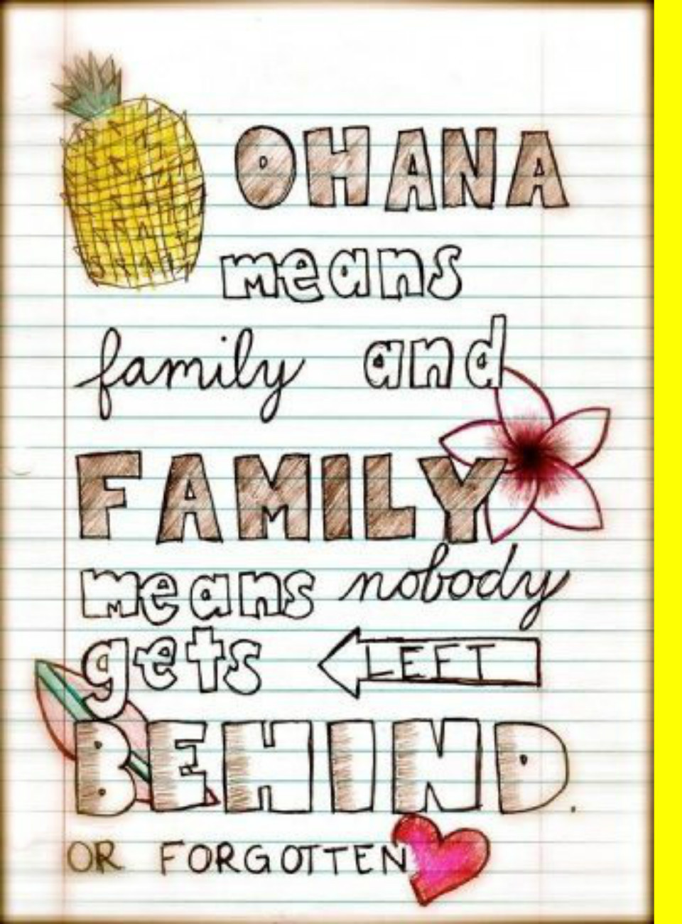 Lilo And Stitch Quotes Family
 Things that make me happy 1 FRIENDS AND FAMILY