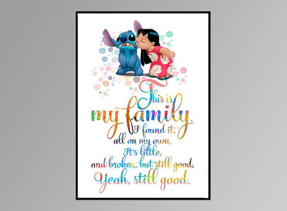Lilo And Stitch Quotes Family
 Lilo and Stitch This is my family quote from the