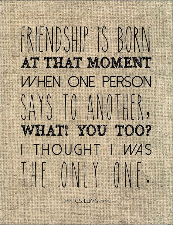 Literary Quotes About Friendship
 Friendship typography literary quote friends t for best