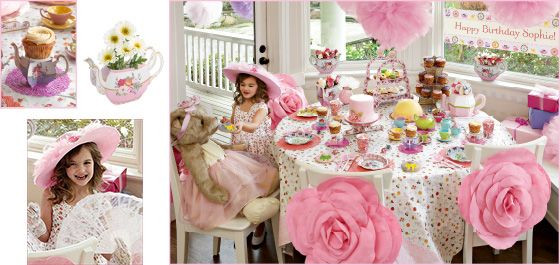 Little Girls Tea Party Ideas
 tea party Wishworks