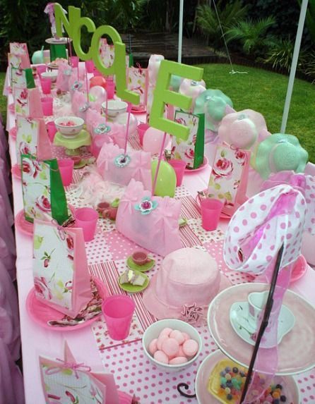 Little Girls Tea Party Ideas
 208 best images about Tea Party for my Little Girls on
