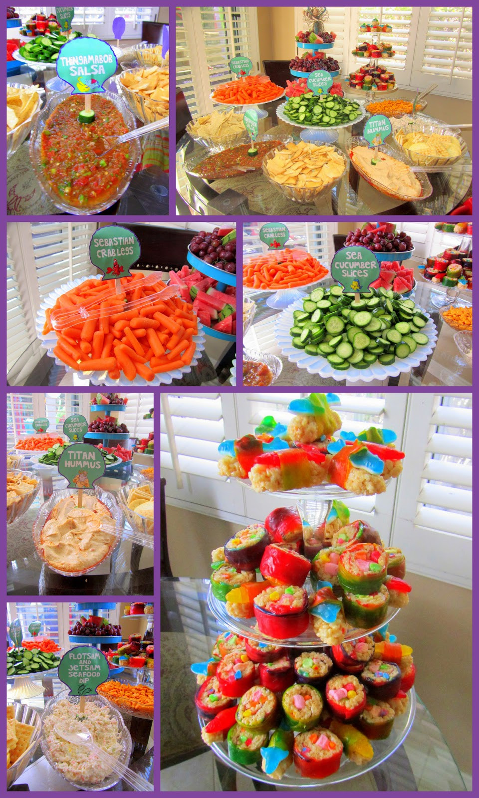 Little Mermaid Birthday Party Food Ideas
 My Very PINTERESTing Project Under the Sea Mermaid Party