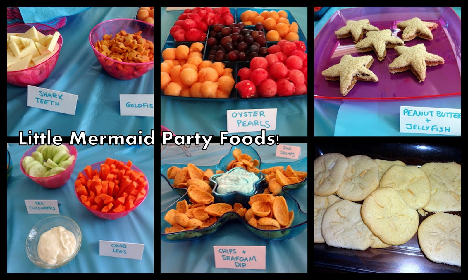 Little Mermaid Birthday Party Food Ideas
 Mom s Tot School Little Mermaid Birthday Party