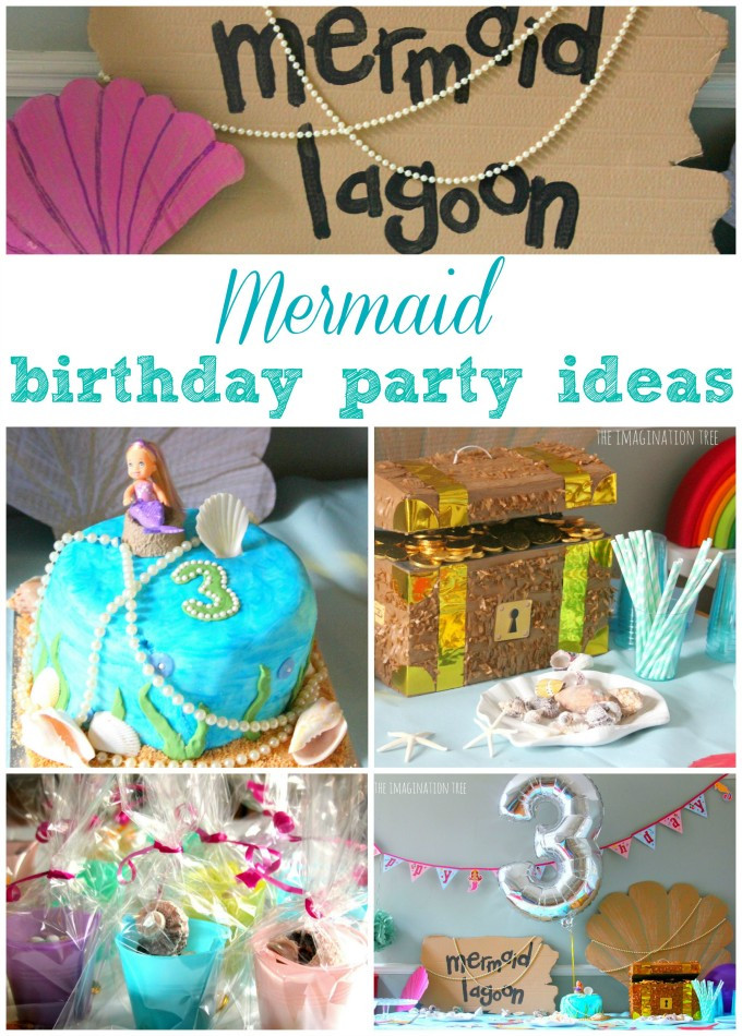 Little Mermaid Birthday Party Ideas Games
 Mermaid Birthday Party Ideas The Imagination Tree