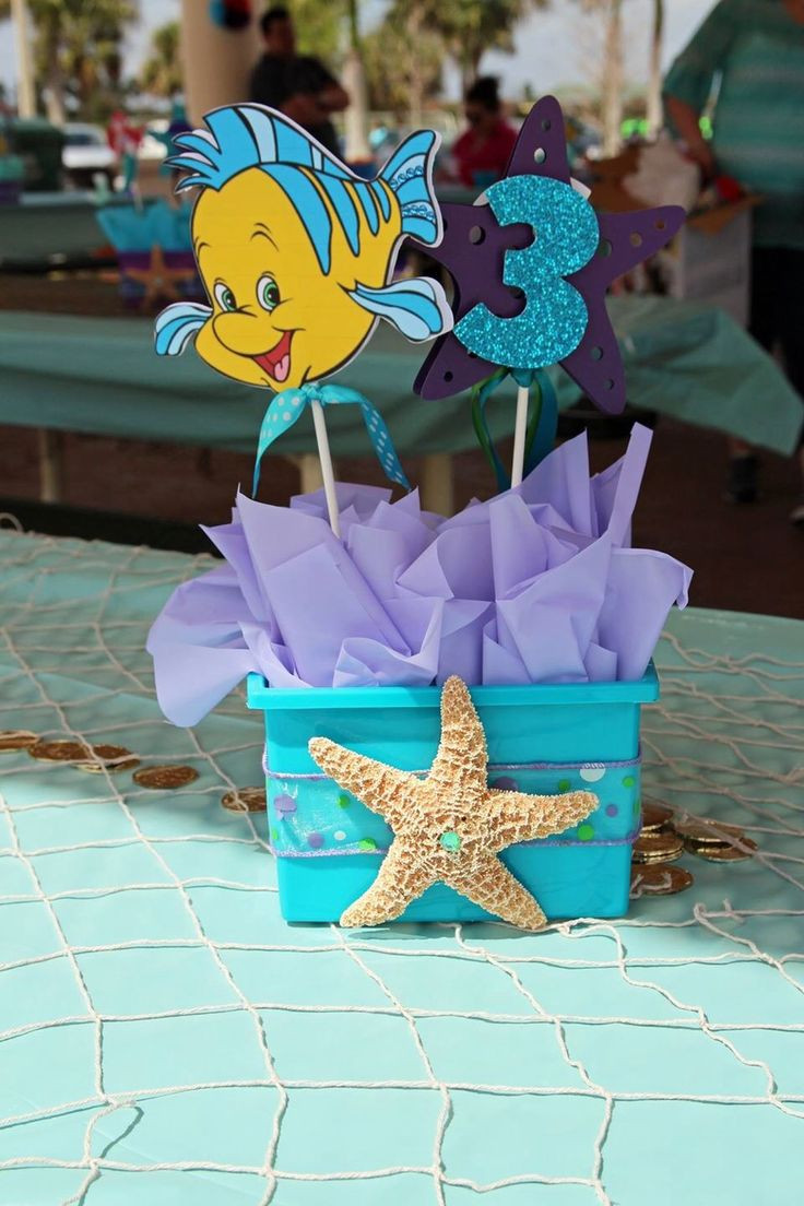 Little Mermaid Party Centerpiece Ideas
 Best 25 Little mermaid centerpieces ideas on Pinterest