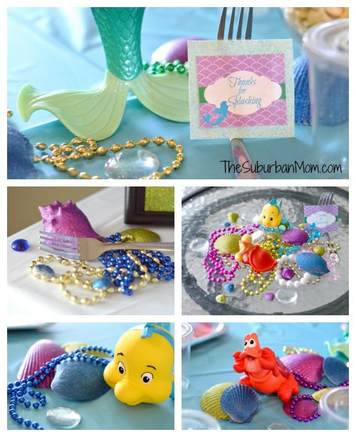 Little Mermaid Party Decoration Ideas
 The Little Mermaid Ariel Birthday Party Ideas Food