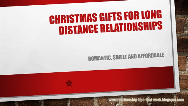 Long Distance Relationship Gift Ideas For Girlfriend
 Christmas ts for long distance relationships