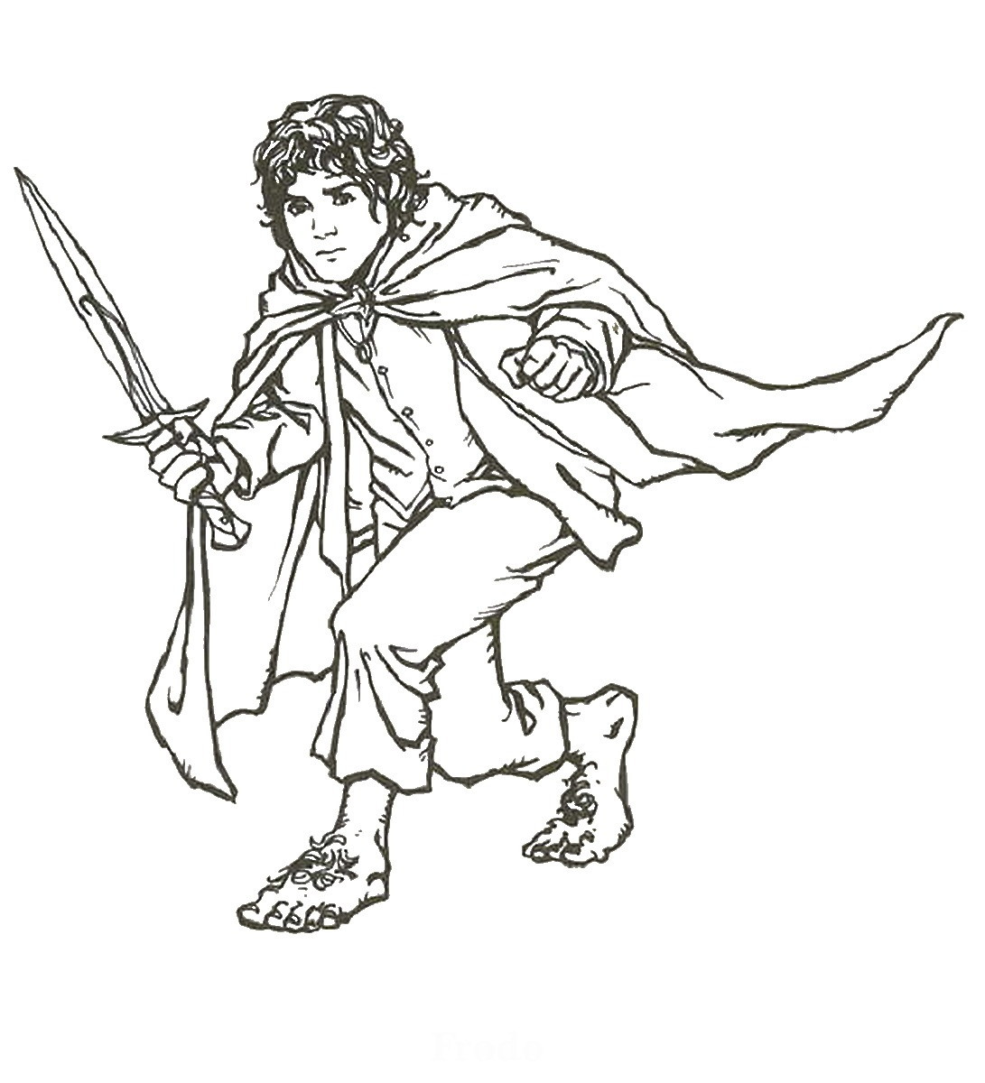 Lord Of The Rings Coloring Book
 Free Printable Lord of The Rings Coloring Pages For Kids