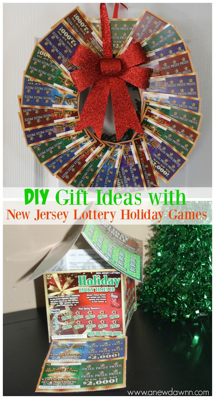 Lottery Ticket Christmas Gift Ideas
 New Jersey Lottery Holiday Games DIY Gift Ideas A New Dawnn