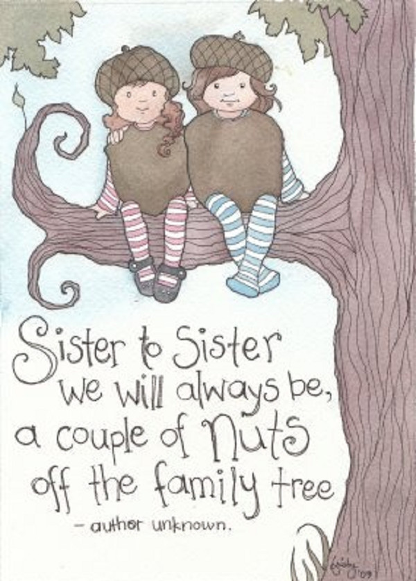 Lovely Quotes For Sisters
 25 Emotive Quotes About Sisters