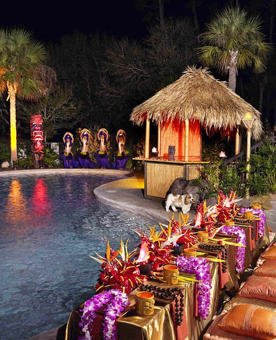 Luau Beach Party Ideas
 269 best images about Hawaiian Luau party ideas on