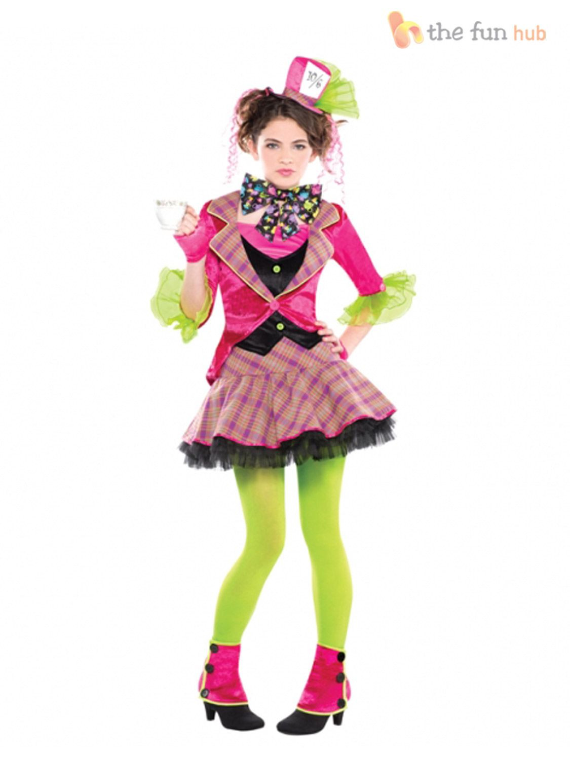 Mad Hatter Tea Party Costume Ideas
 Age 10 16 Girls Mad Hatter Costume Tea Party Teen Fancy