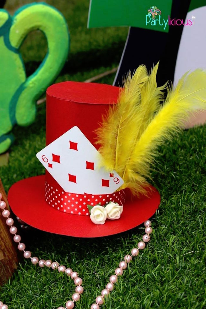Mad Hatter Tea Party Hats Ideas
 Kara s Party Ideas Wonderland Birthday Tea Party
