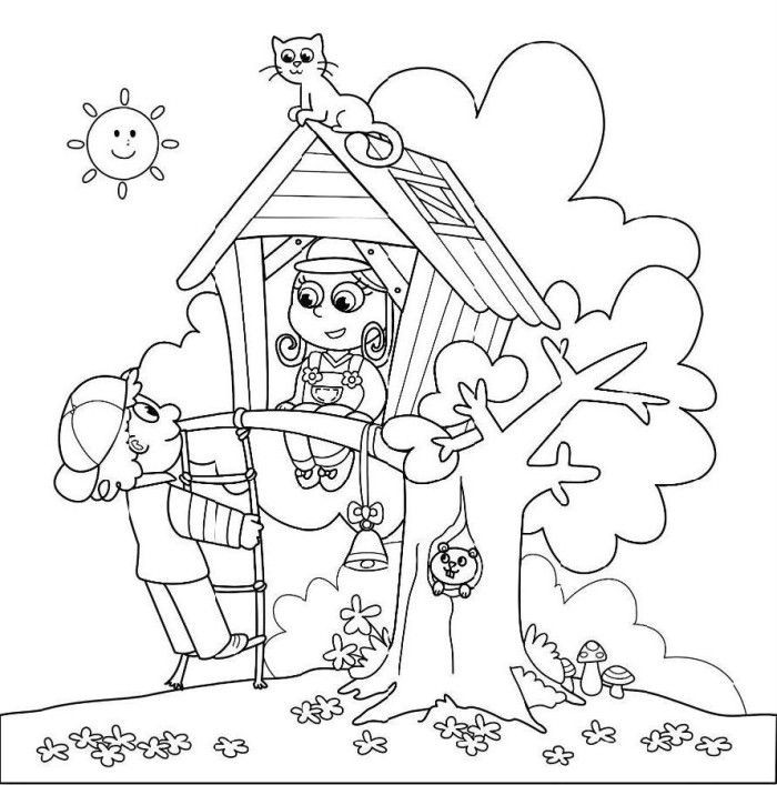 Magic Tree House Coloring Pages
 Magic Tree House Coloring Pages Printable Coloring Pages