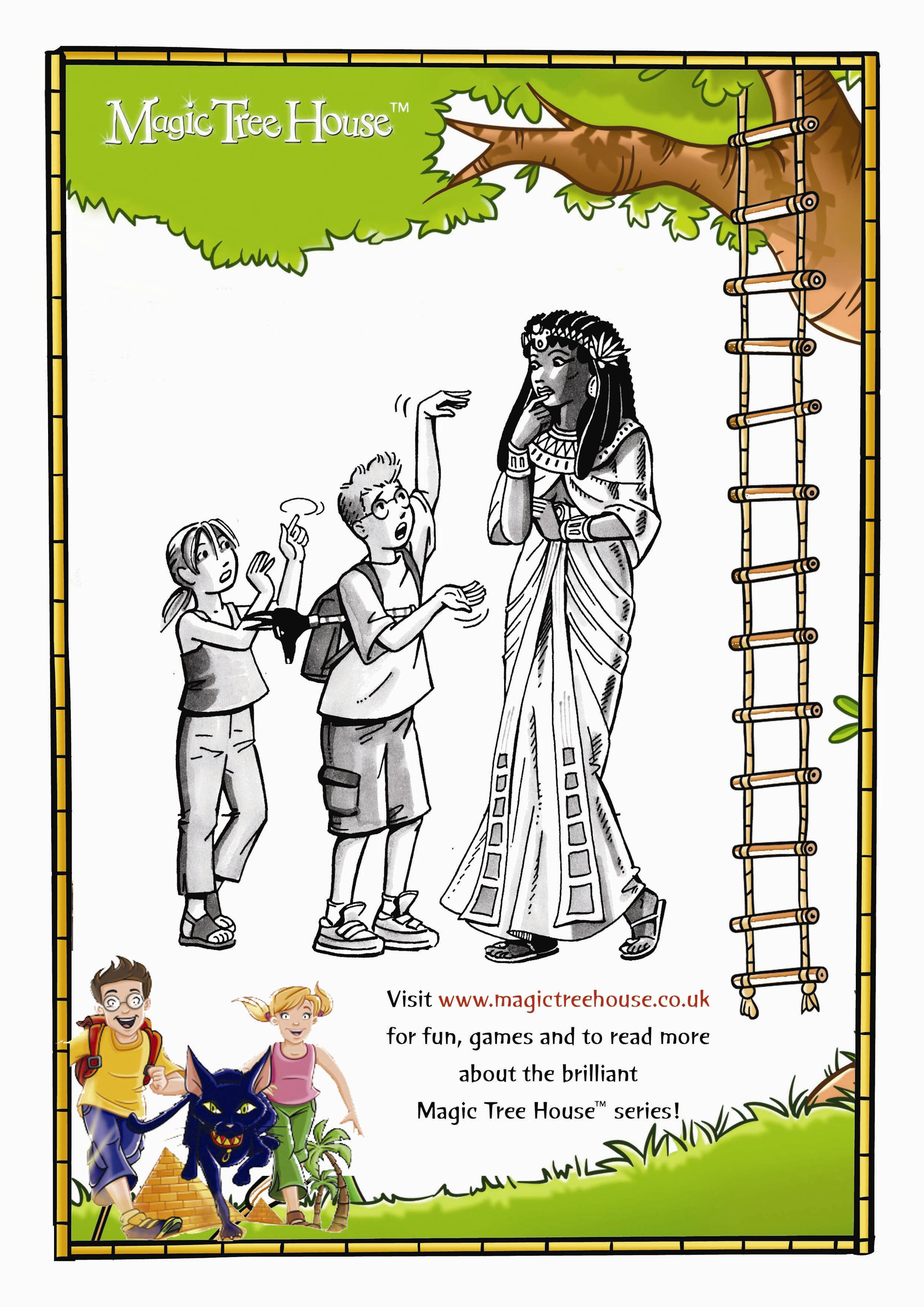 Magic Tree House Coloring Pages
 Magic Tree House Colouring Activity Scholastic Kids Club
