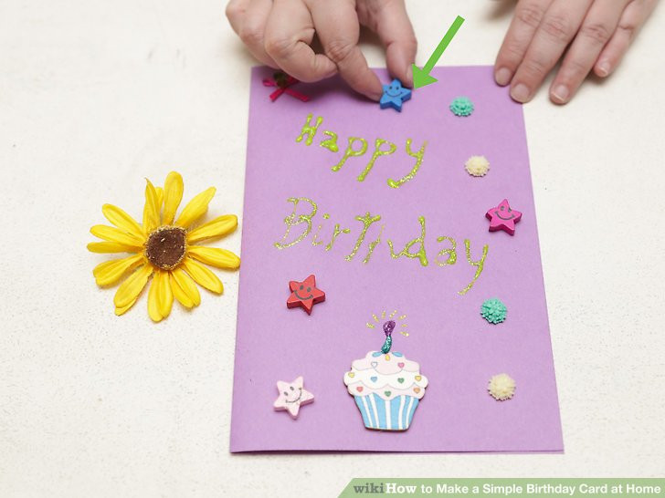 Make A Birthday Card Online
 4 Ways to Make a Simple Birthday Card at Home wikiHow