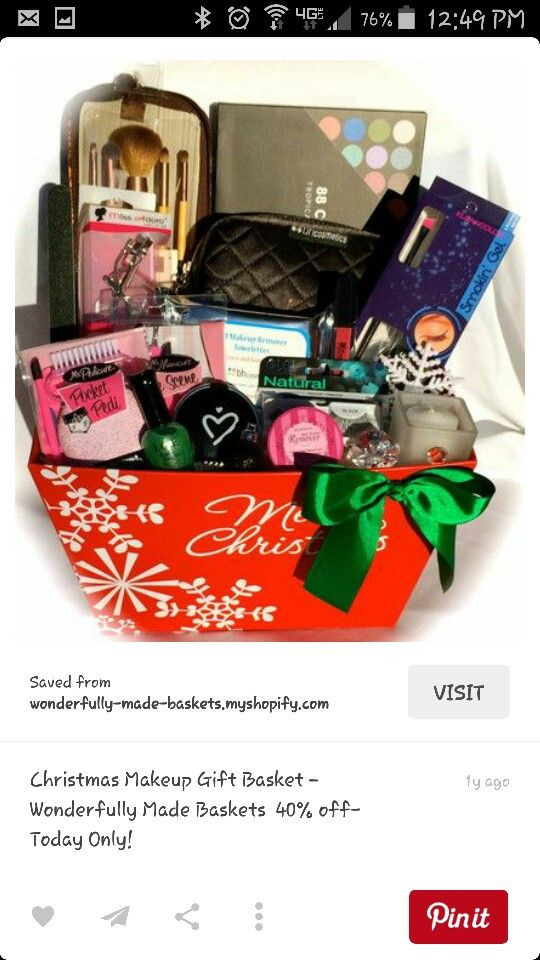 Makeup Gift Basket Ideas
 Best 25 Makeup t baskets ideas on Pinterest