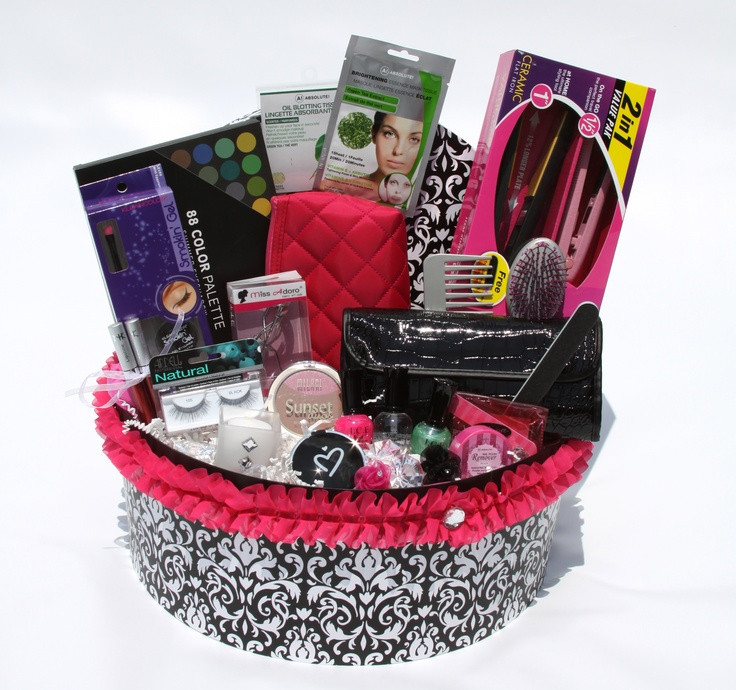 Makeup Gift Baskets Ideas
 11 best MAKEUP BASKET IDEAS images on Pinterest