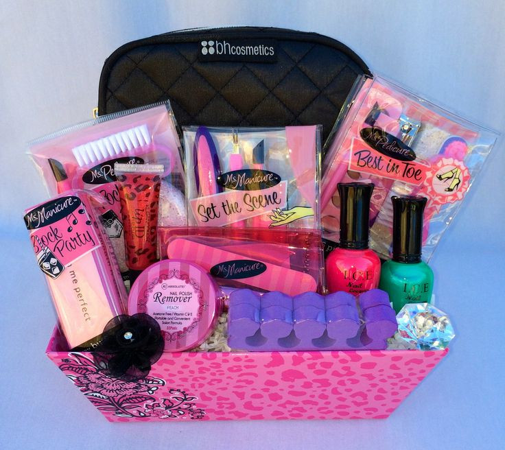 Makeup Gift Baskets Ideas
 Pampered Teen Beauty Gift Basket Gift Ideas