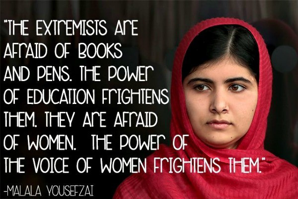 Malala Education Quote
 I Am Malala Quotes QuotesGram