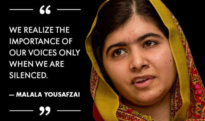 Malala Education Quote
 Malala Yousafzai Quotes on Education and Women Empowerment