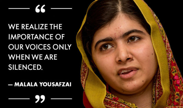 Malala Education Quote
 Public Statement in Support of Voices of Faith – Catholic