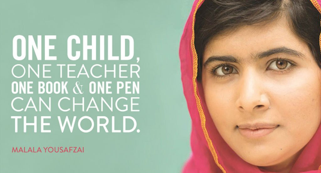 Malala Education Quote
 We Are All Malala Part 1
