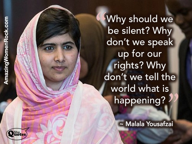Malala Quotes On Education
 7 Powerful Quotes from Malala Yousafzai