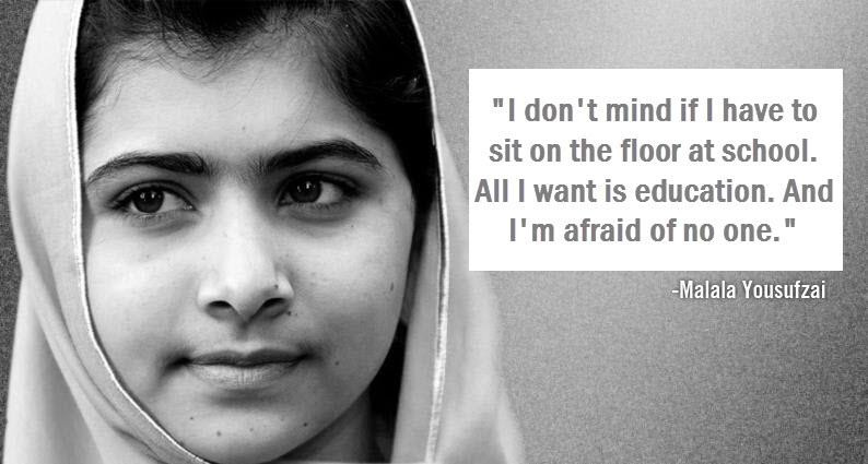 Malala Quotes On Education
 Malala Yousafzai