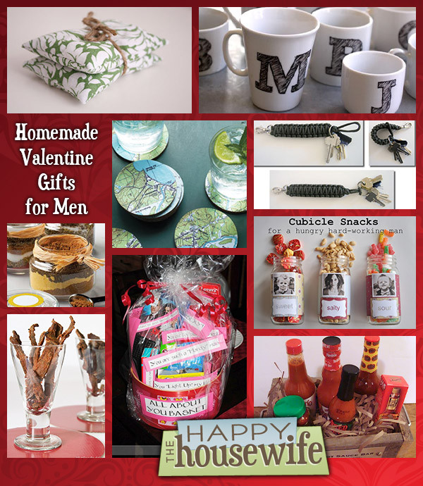 Male Valentine Gift Ideas
 Fourteen Homemade Gifts for Men The Happy Housewife