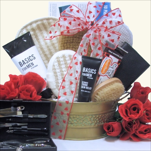Male Valentine Gift Ideas
 Men Valentine Gift Baskets for Him Valentine Gift Ideas