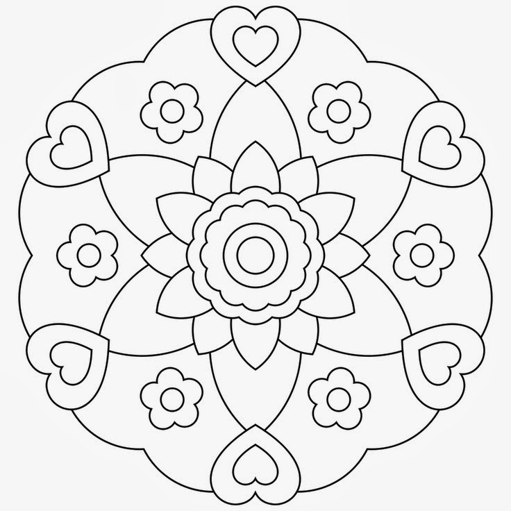 Mandala Coloring Pages Printable Free
 Printable coloring pages