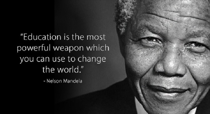 Mandela Education Quote
 Nelson Mandela Quotes QuotesGram