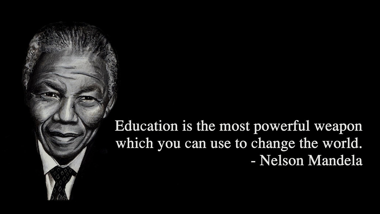Mandela Education Quote
 MSC WBAC at Texas A&M