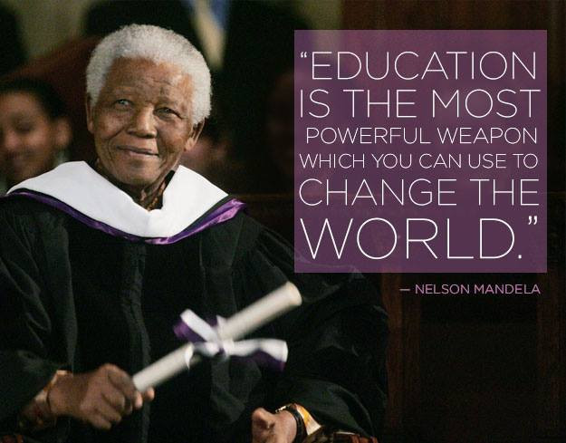 Mandela Education Quote
 Nelson Mandela Education