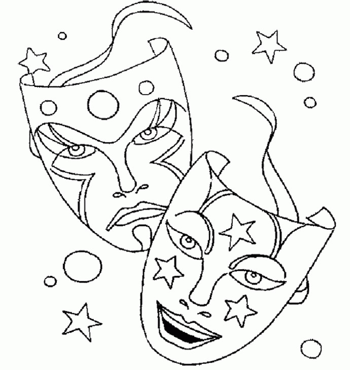 21 Best Ideas Mardi Gras Coloring Pages Free Printable - Home ...